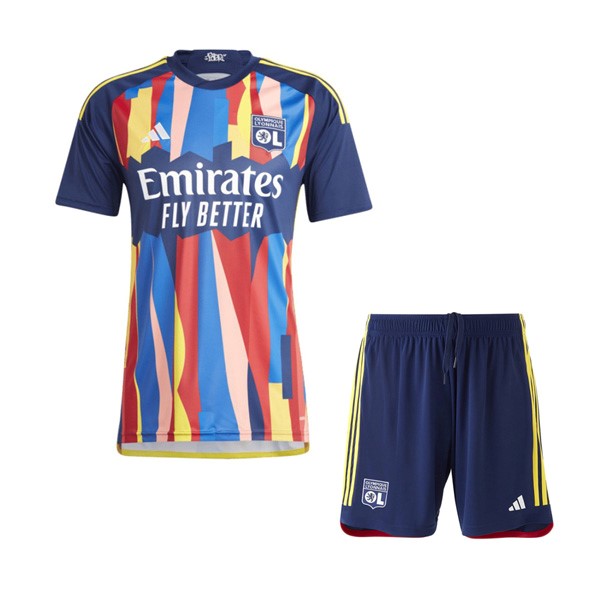 Trikot Lyon Ausweich Kinder 2023-24